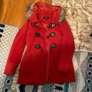 Coffeeshop Peacoat, Size Medium
